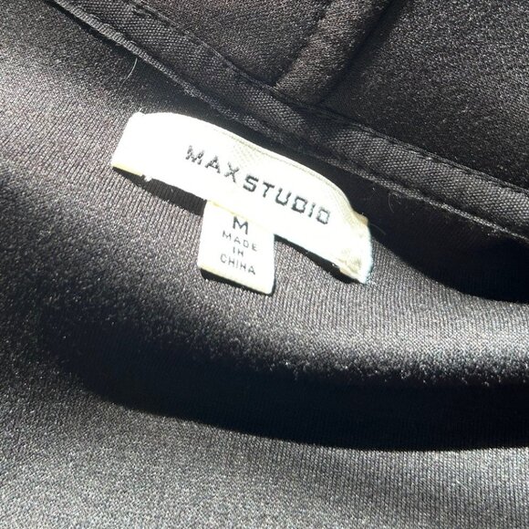 MAX STUDIO Ponte Knit Collared Jacket/Topper EUC - Picture 5 of 6